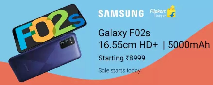 India Desire : SAMSUNG Galaxy F02s Flipkart Price Rs 8999: Next Sale Date 9th April 2021 @12PM, Specifications & Buy Online In India